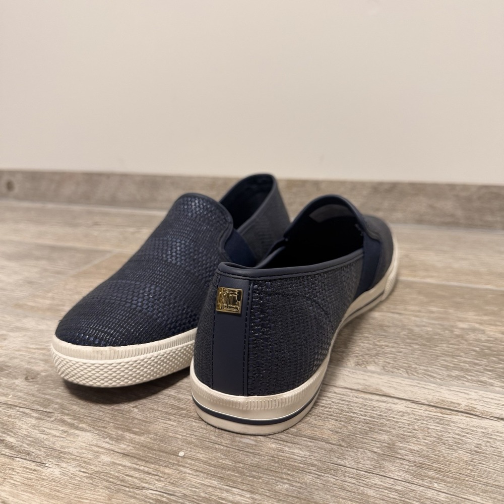 Lauren Ralph Lauren‎ Women's Jinny Slip-On Sneakers Blue Size 10